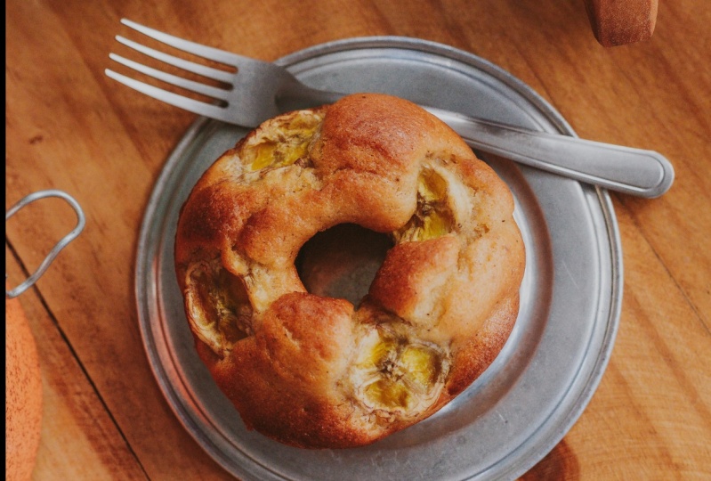 Banana Cake for Tucano Coffee