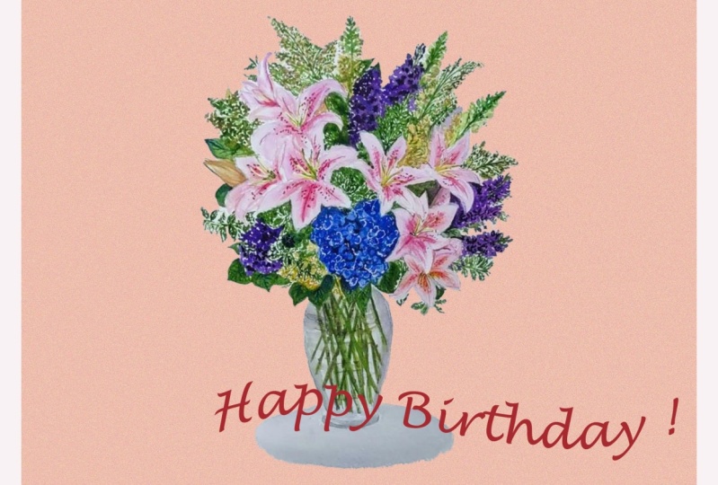 Happy Birthday card