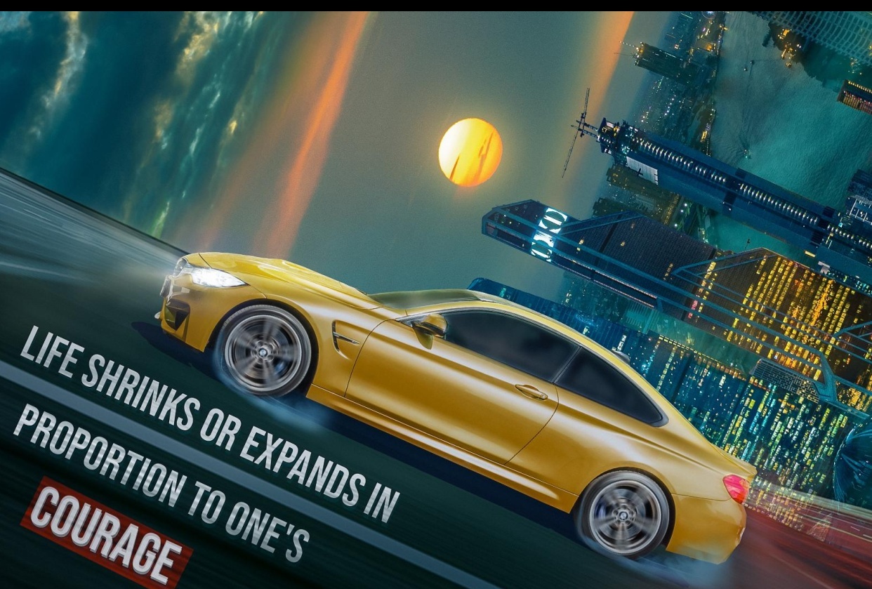 Car Design with Quote - student project