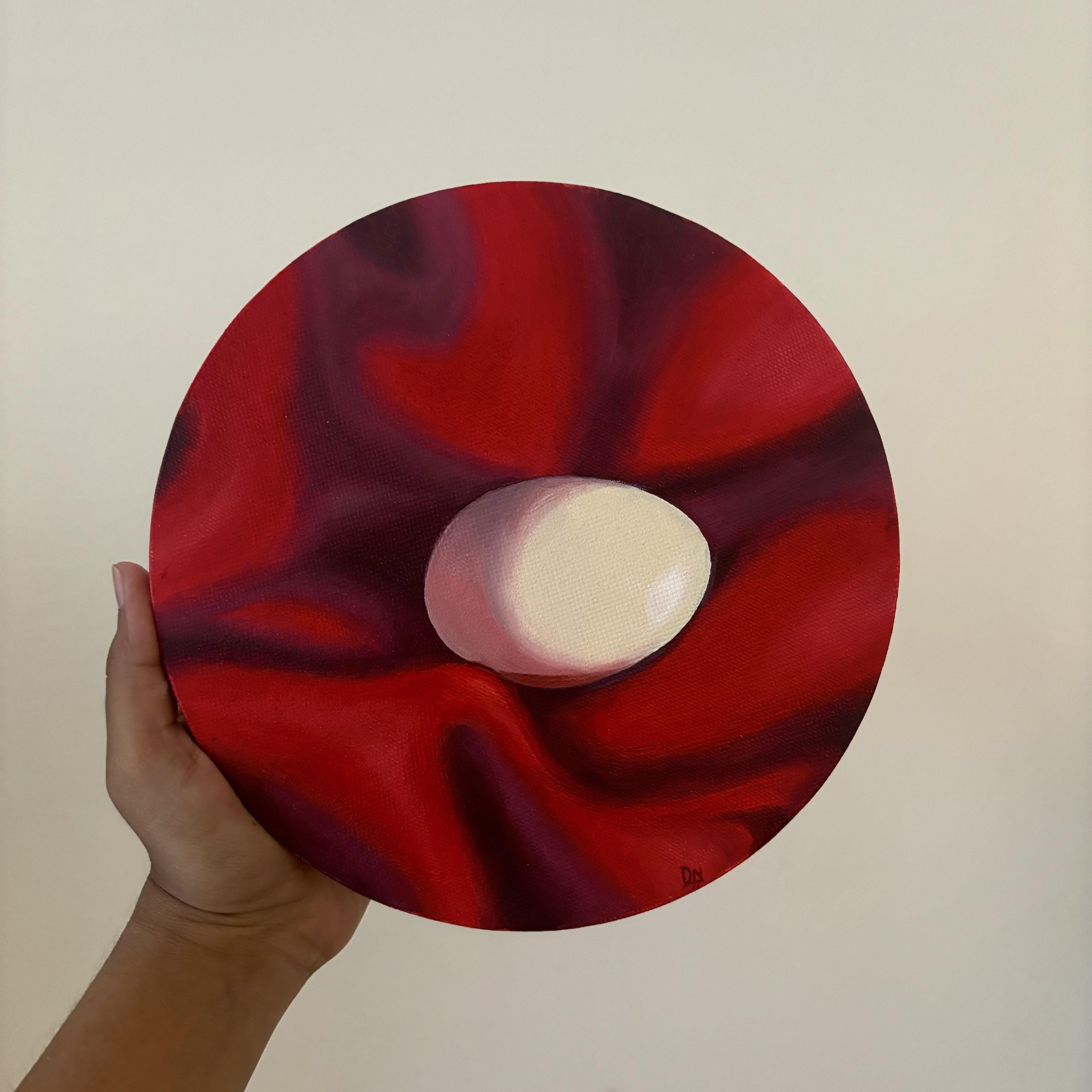 Egg oil painting - student project