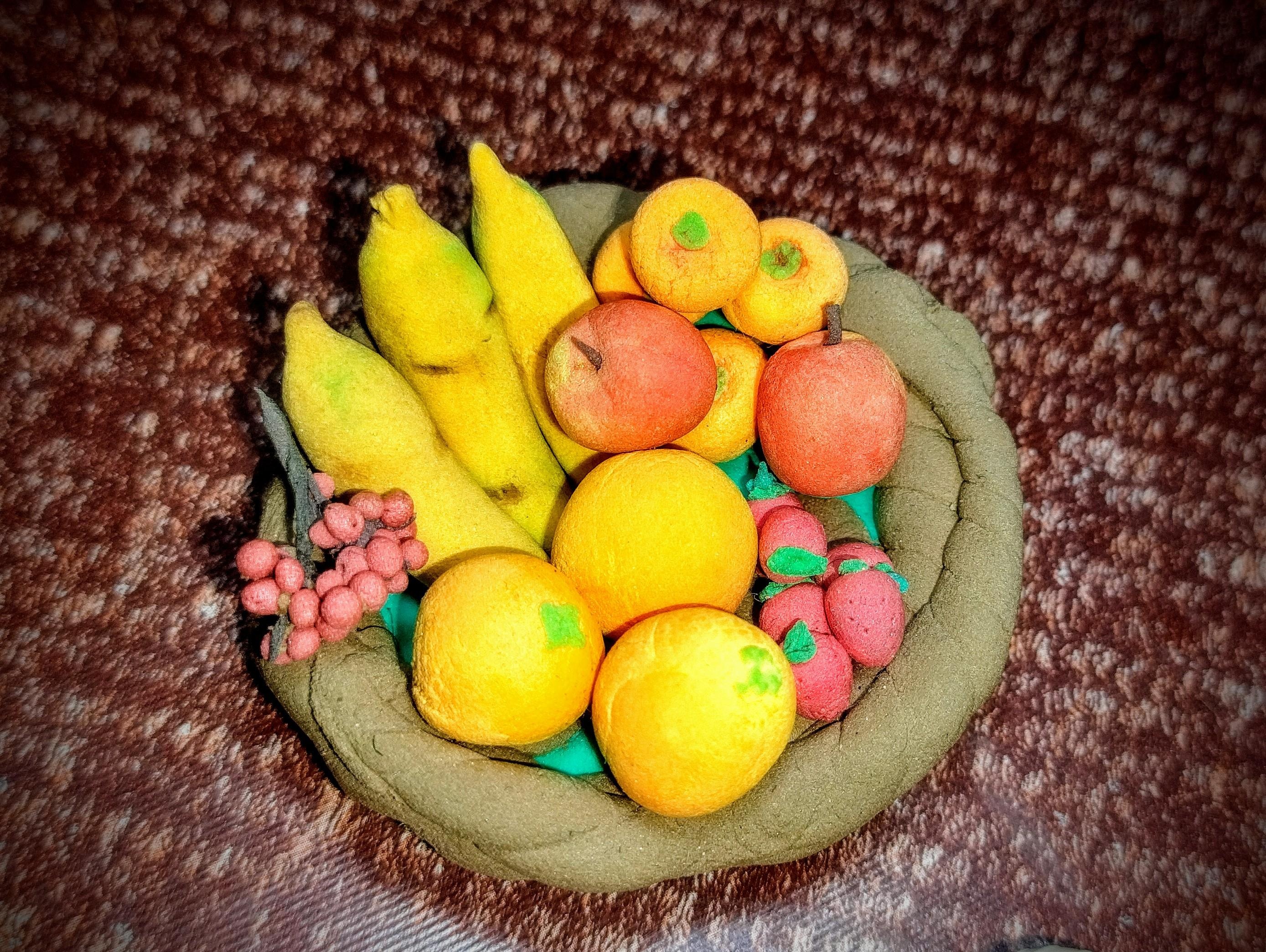 Miniature Fruit Bowl - student project