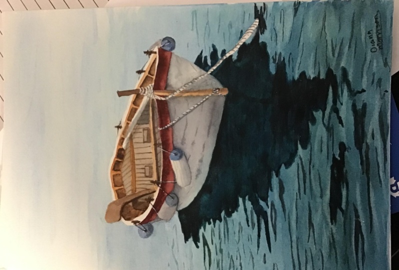 Swan and Boat