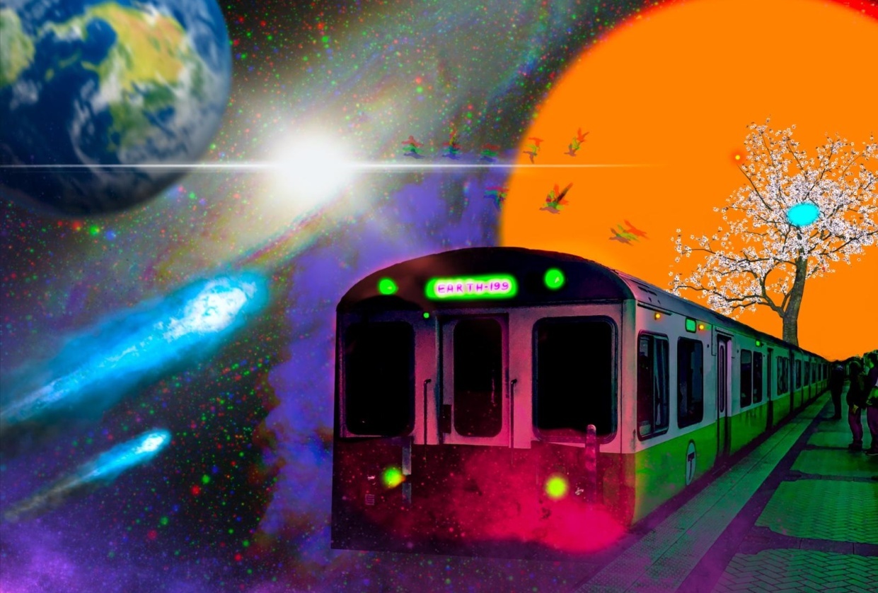 Digital collage - student project