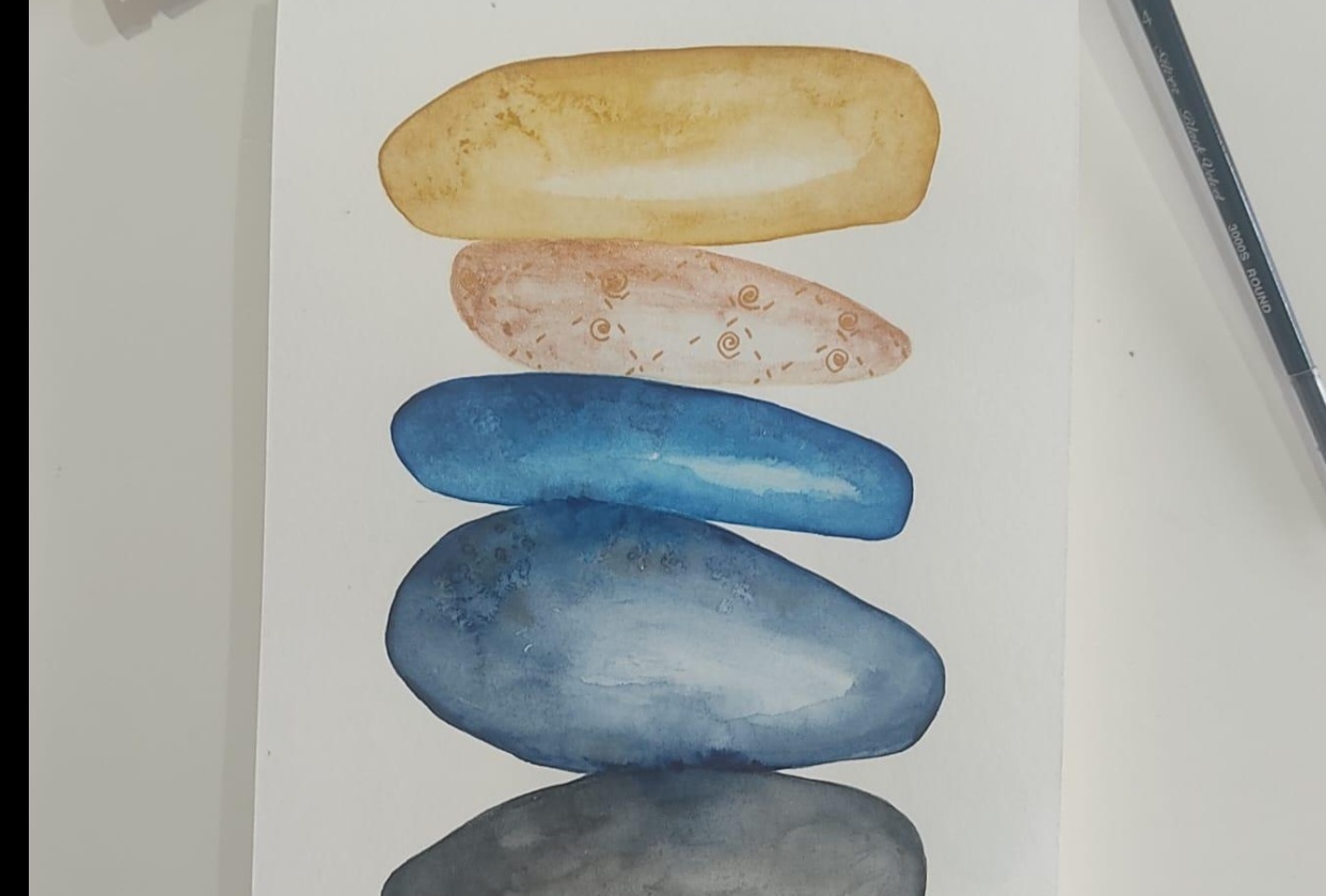 Minimal Japanese Stones - student project