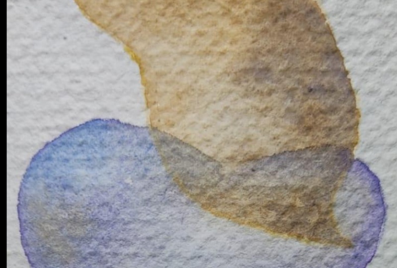 Japanese Minimal Watercolor Hearts