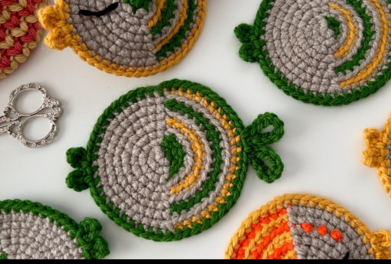 I can't stop to crochet them :)