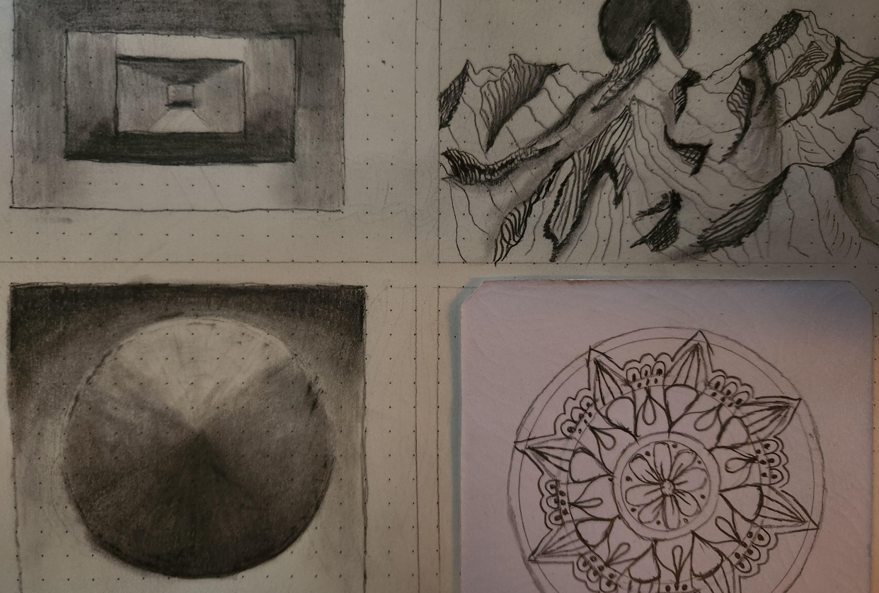 Mindful Shading and Drawing - student project