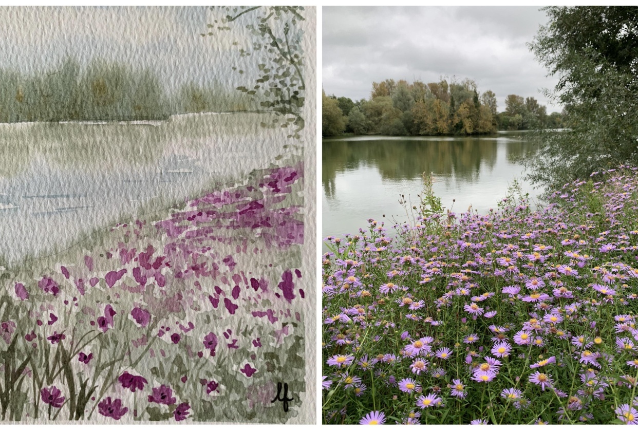 Simplifying reference photos - student project