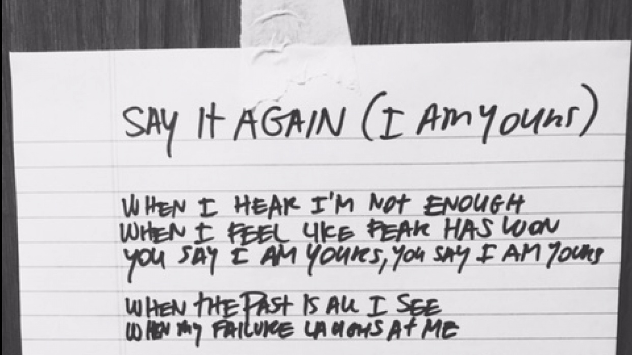 Say It Again (I Am Yours) - student project
