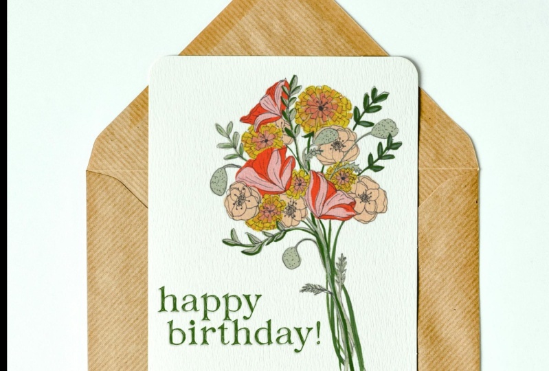 Floral Birthday Bouquet!