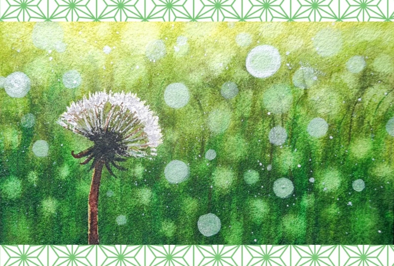 Bokeh Dandelion