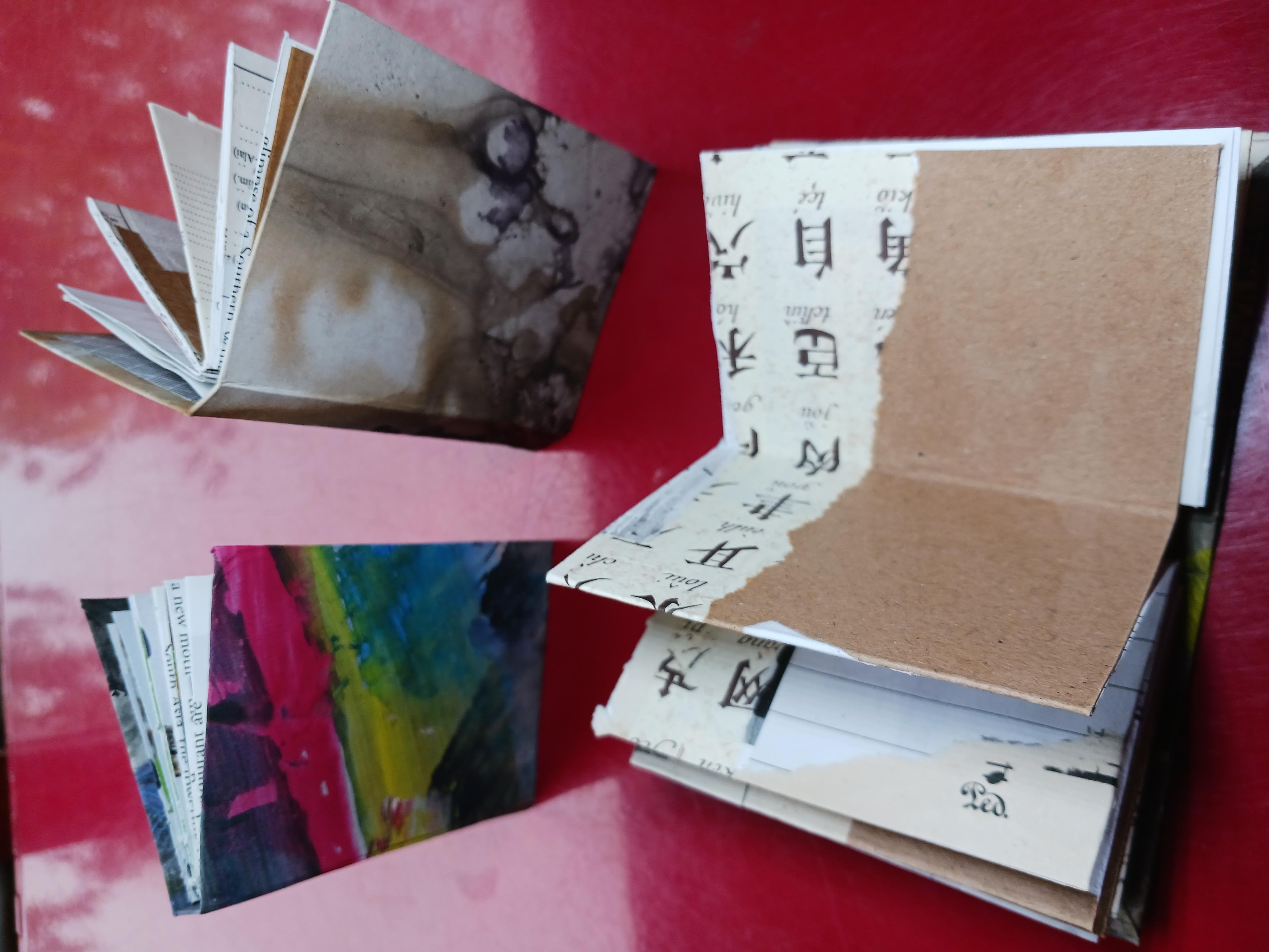 Collage books - student project