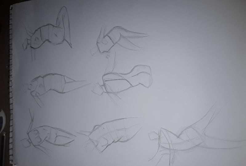 practice on Dynamic poses