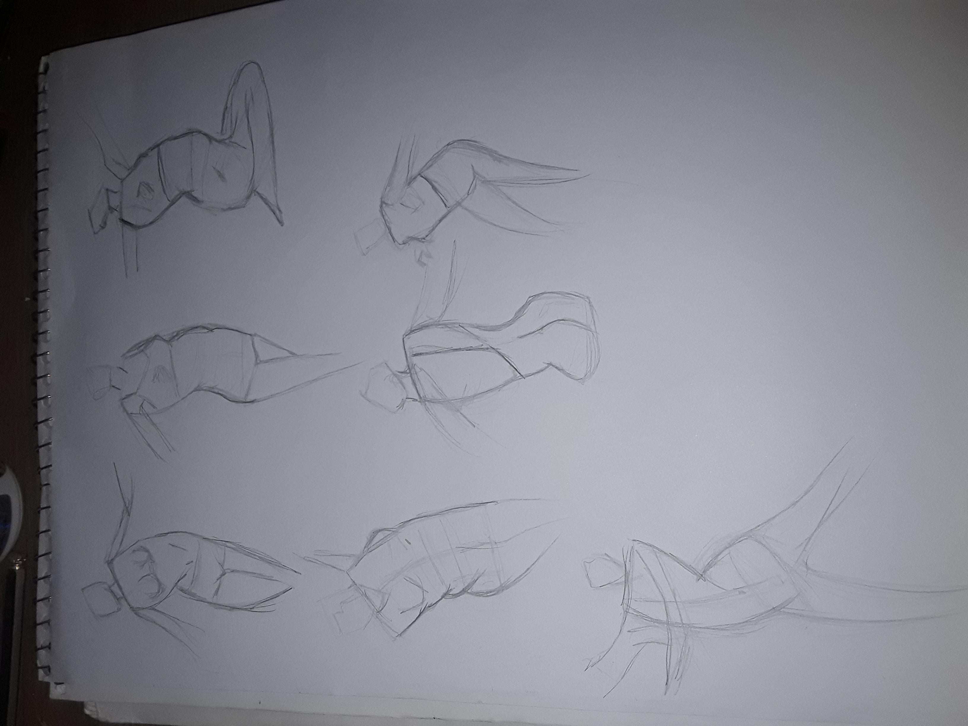 practice on Dynamic poses - student project