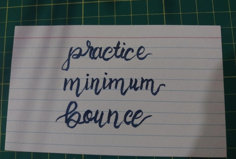 Brush calligraphy
