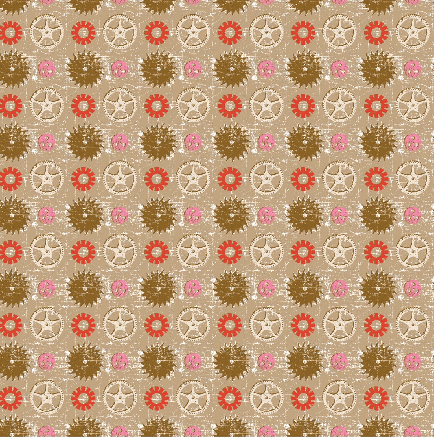 Gear pattern - student project