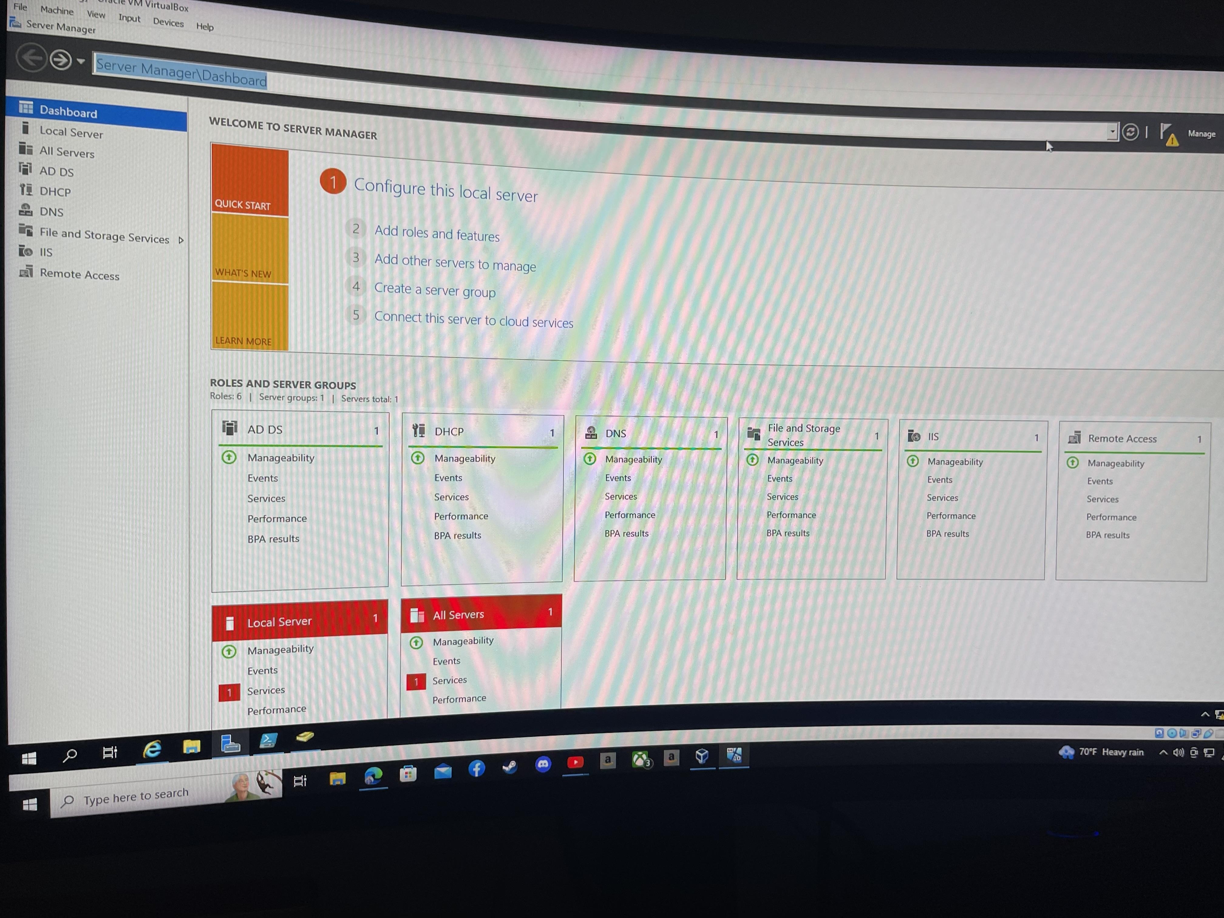 Active directory - student project