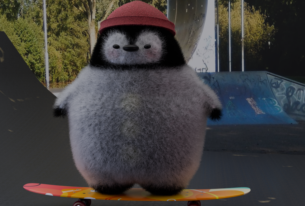 Penguin in the Halfpipe - student project