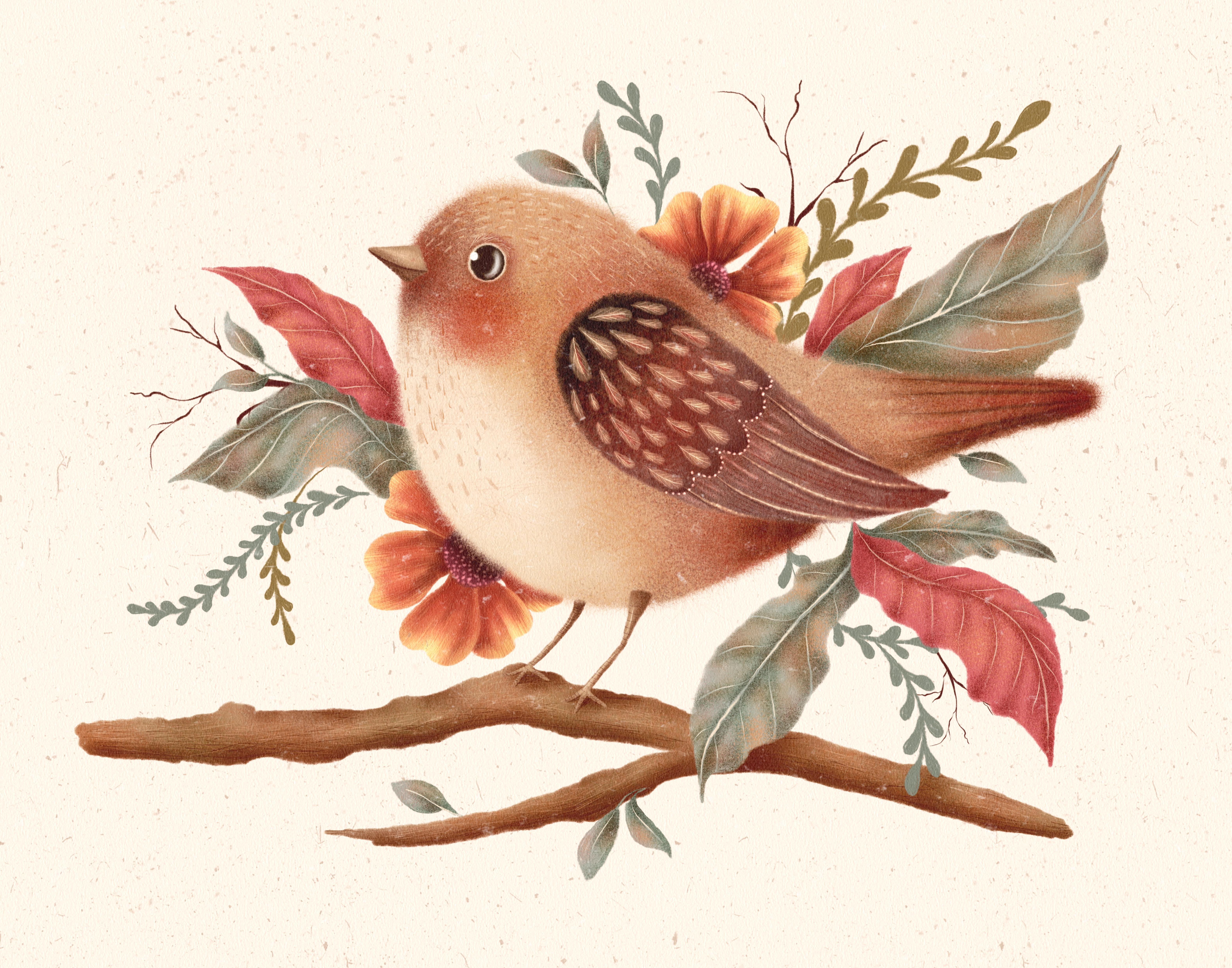 Whimsical bird