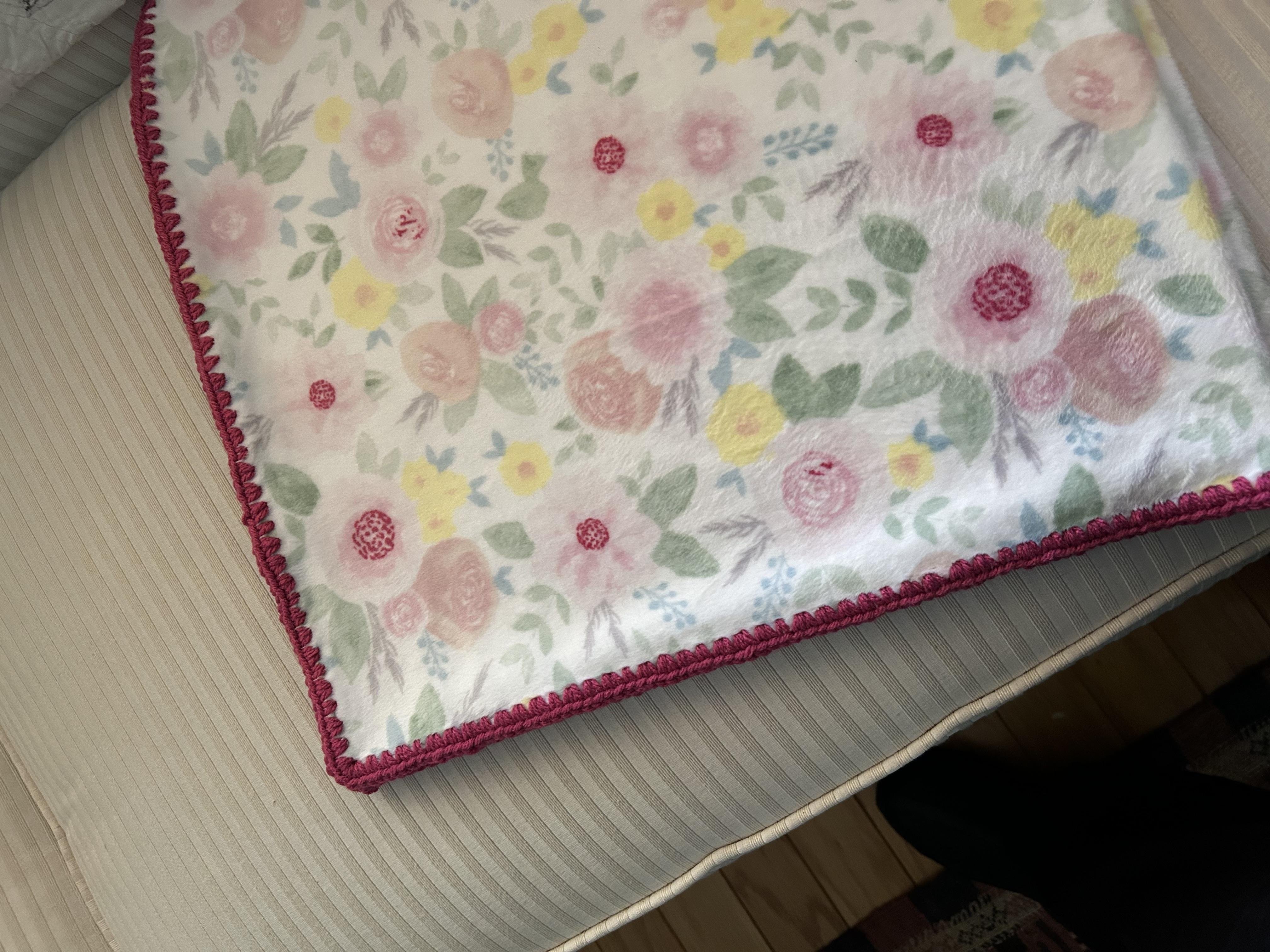 Fleece Baby Blanket - student project