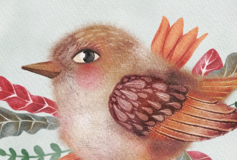 Whimsical birds