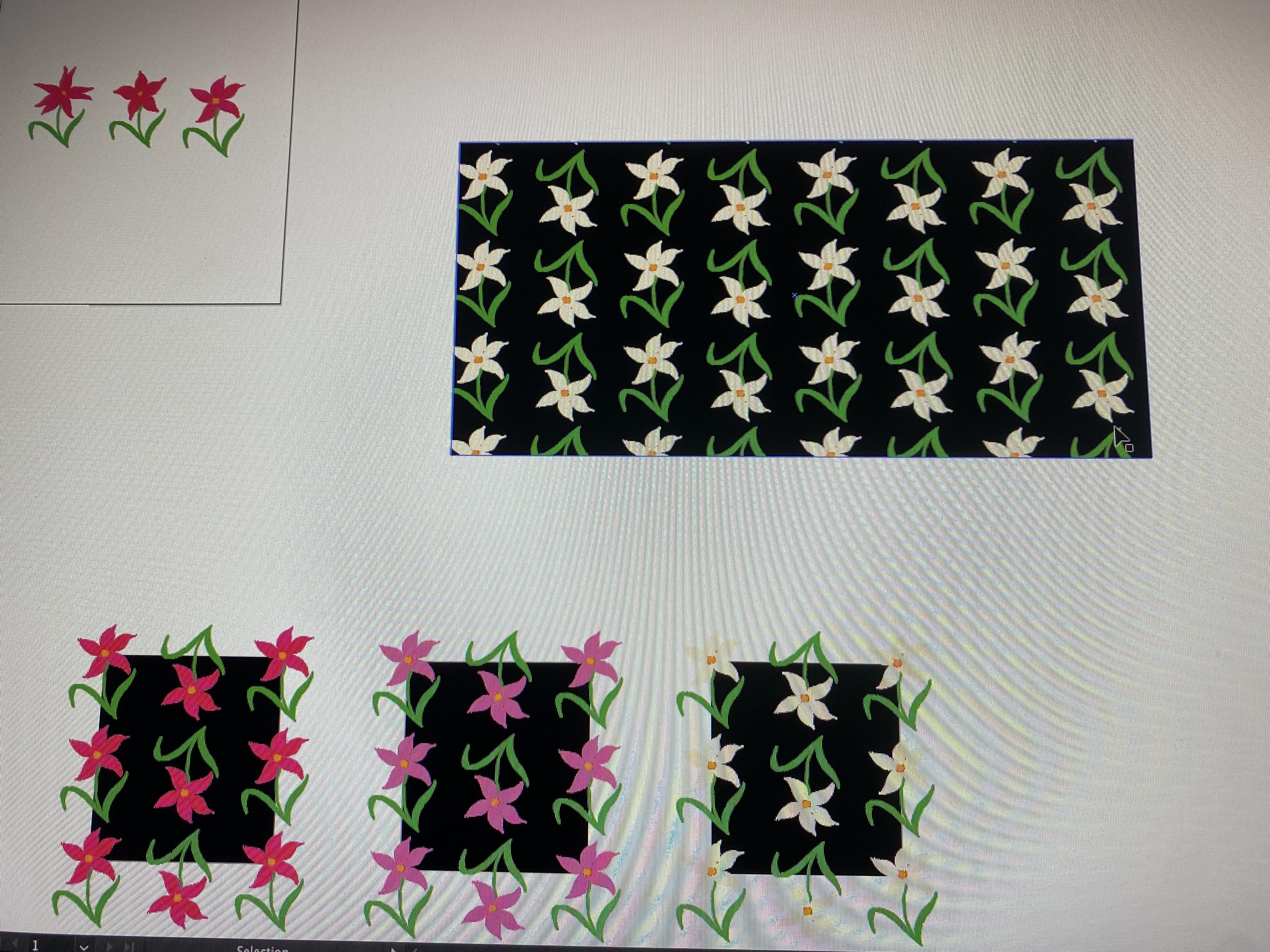 Digitize your paintings in illustrator: Exploring style - student project