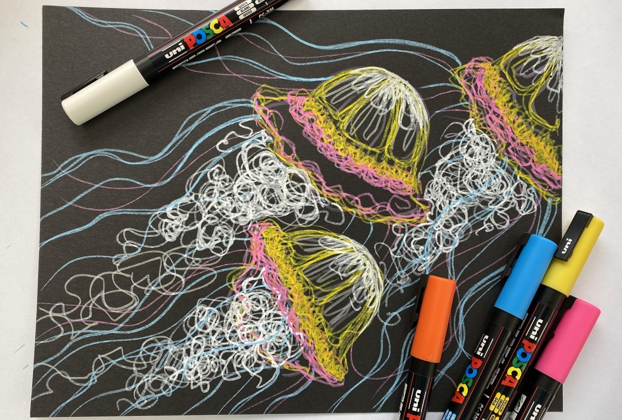 POSCA Jellyfish - student project