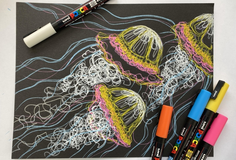 POSCA Jellyfish