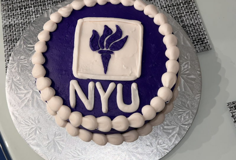 university cake