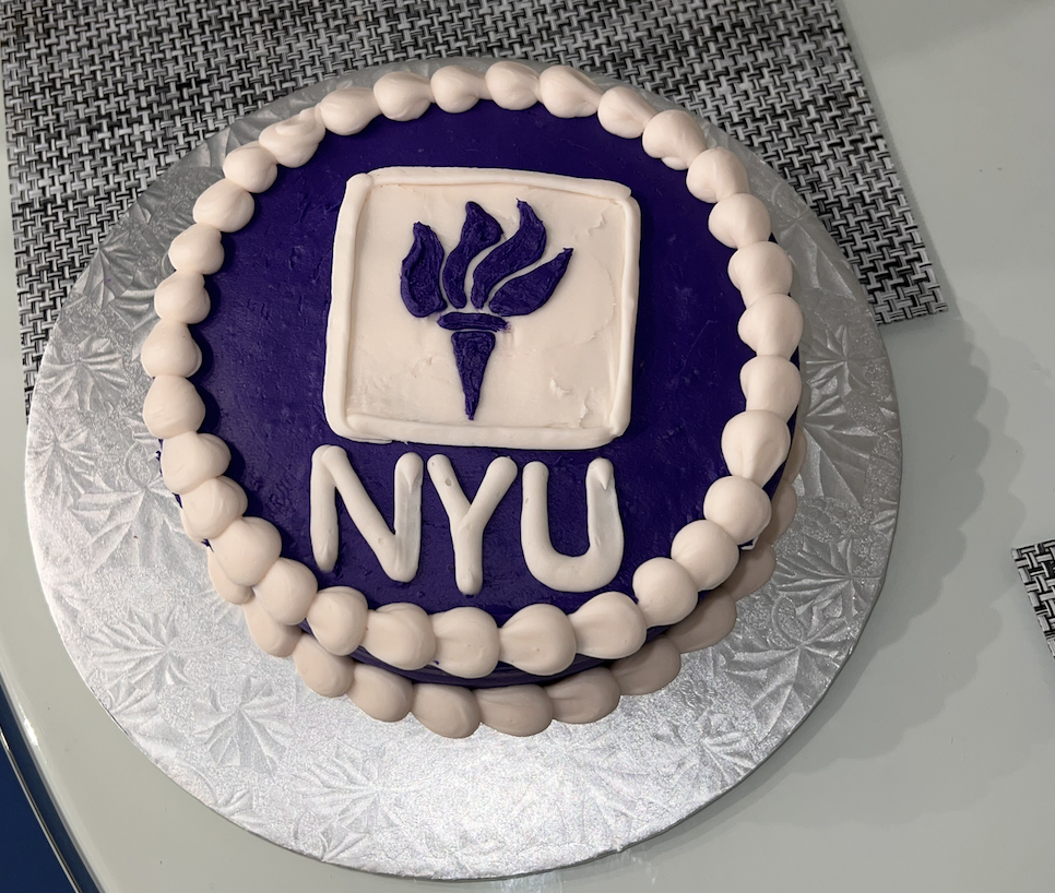 university cake - student project
