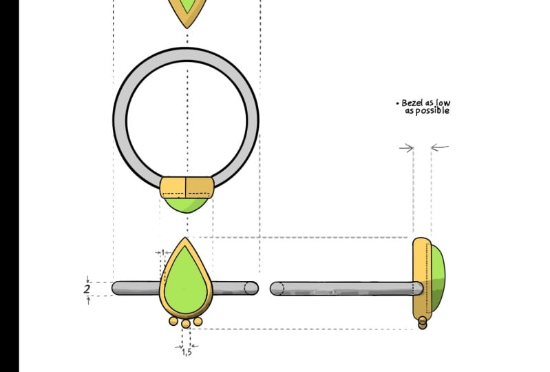 Peridot Ring