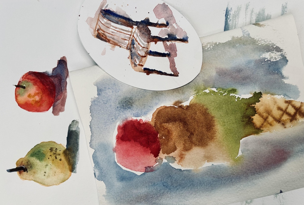 Form and tone painting - student project