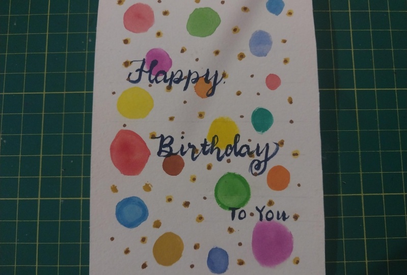 Hand lettering