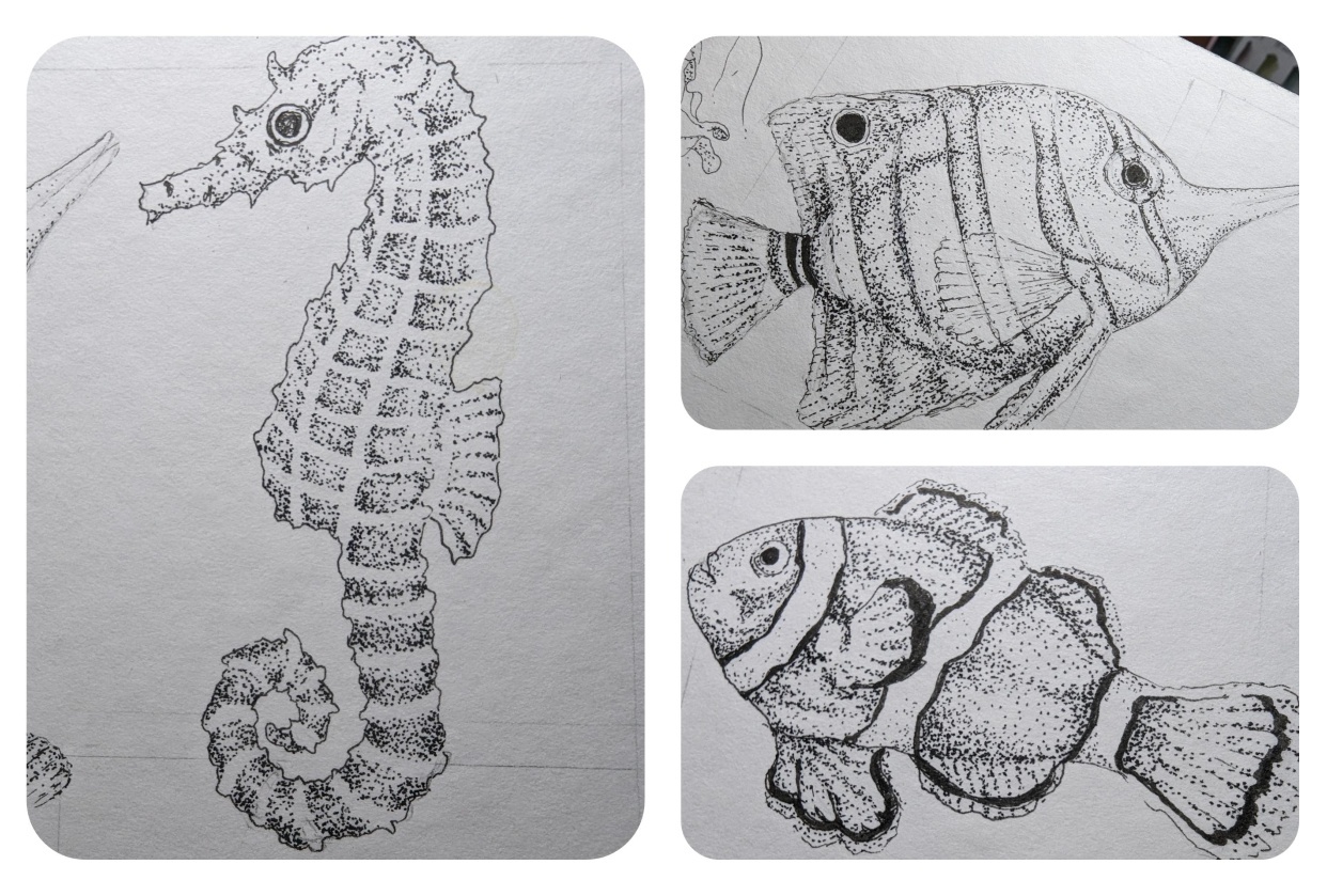 Lots of relaxing dots - student project