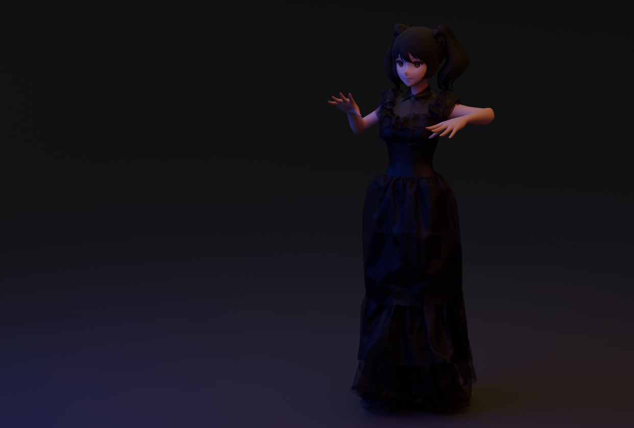 cute anime wednesday - student project