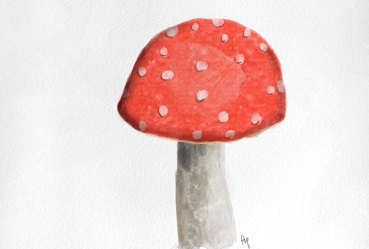 Getting started in digital watercolour painting - student project