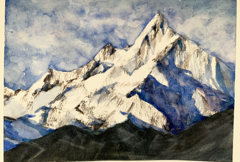 HOW TO PAINT MOUNTAINS