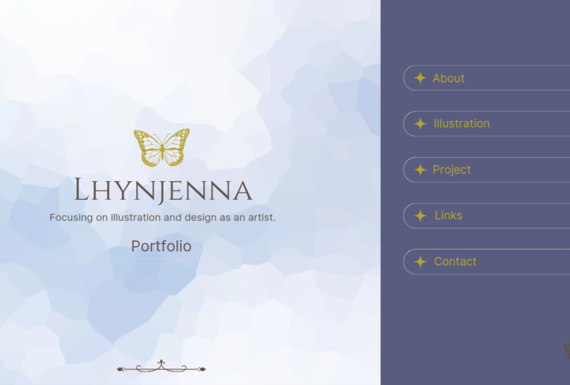 Bio-link website design