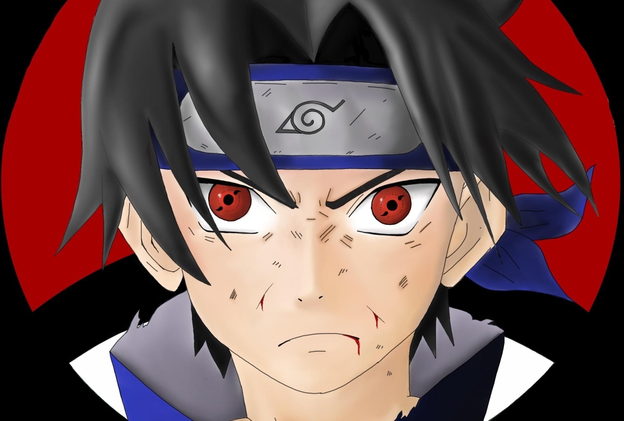 Sasuke Uchiha - student project