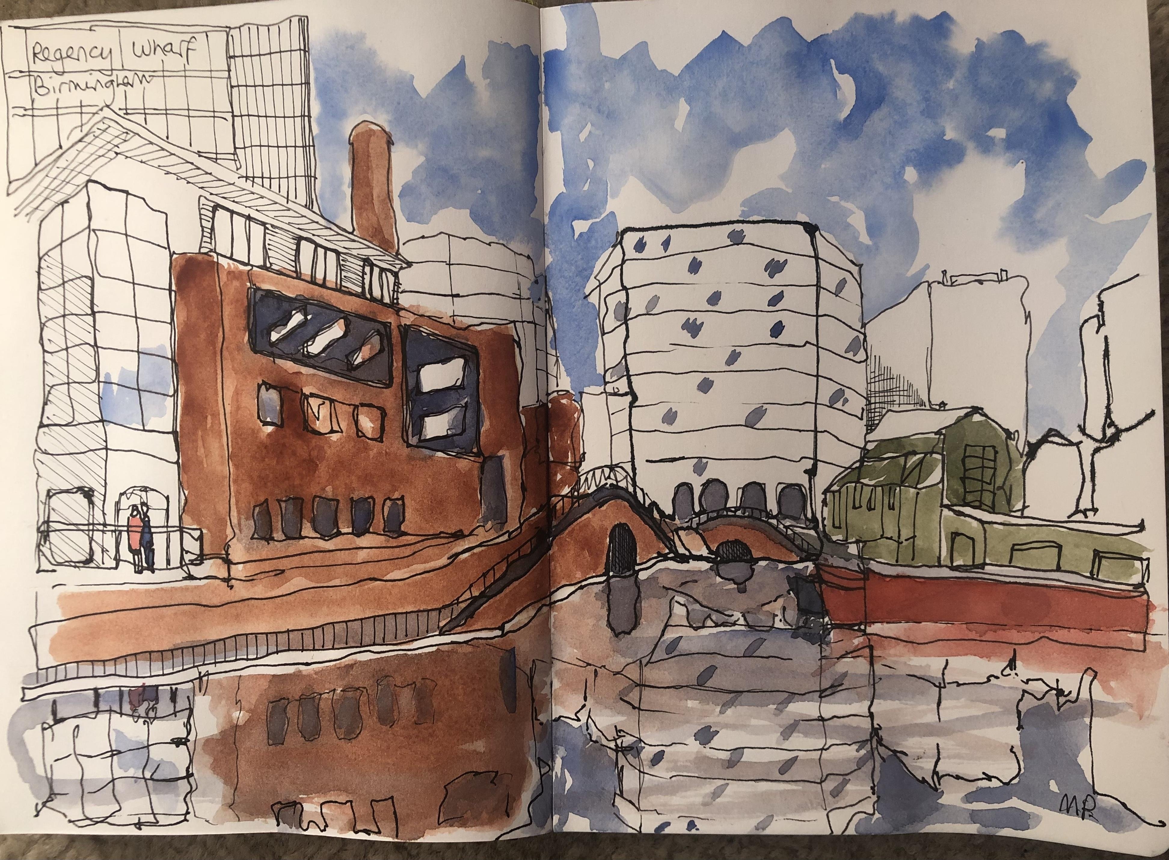 Regency Wharf Birmingham - student project