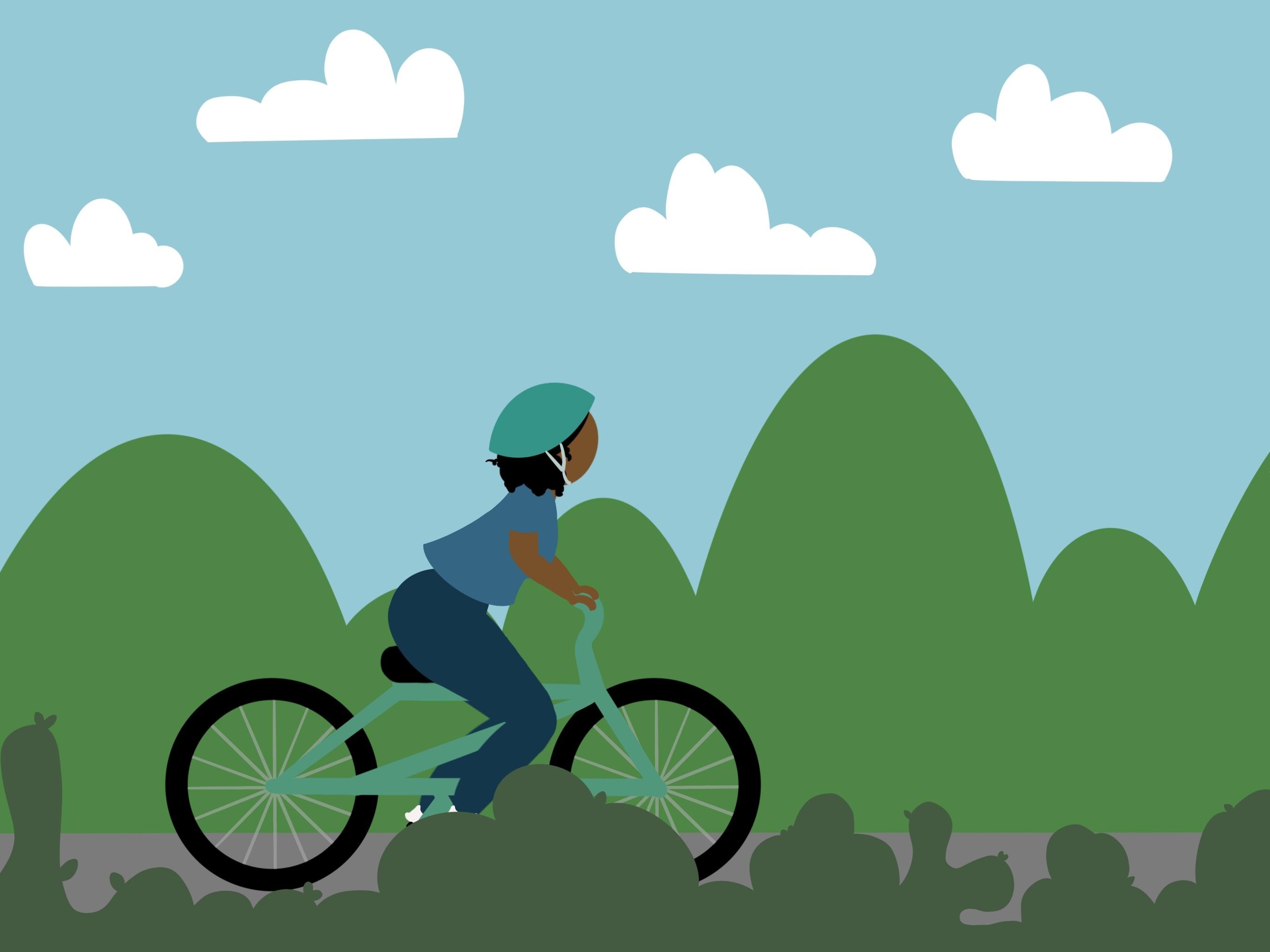 Spring Bike Ride - student project