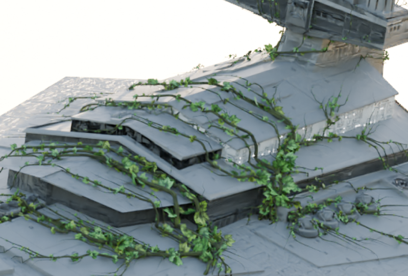Blender 4 Geometry Nodes Workshop: Jungle Vines
