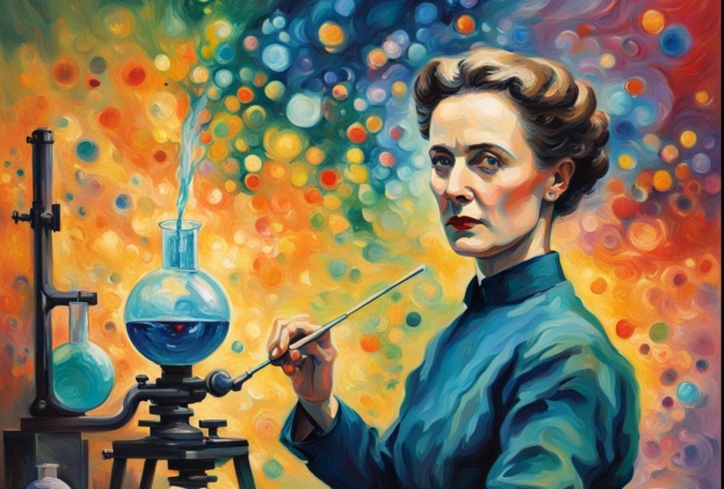 Impressionist Madam Curie