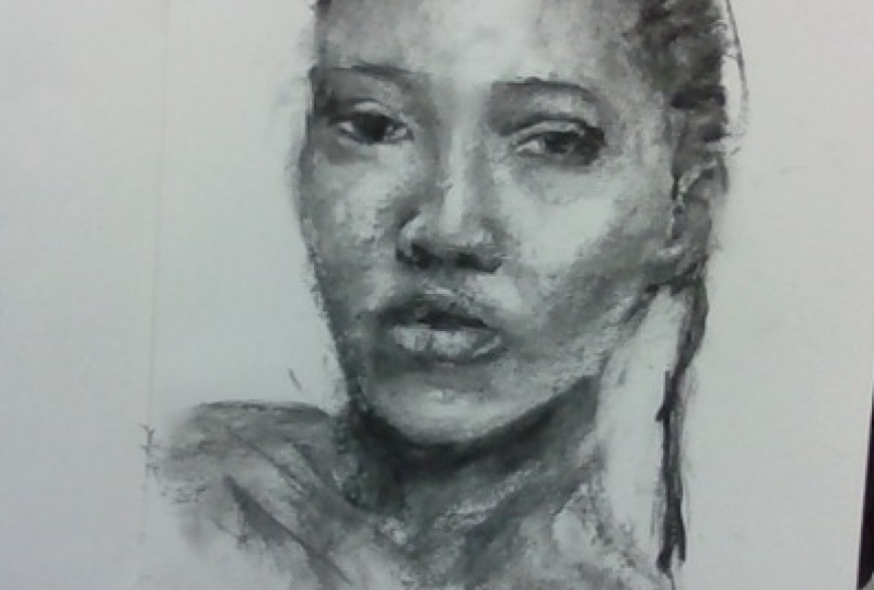 Charcoal girl