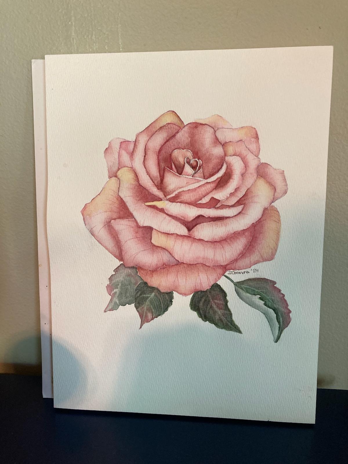 Esther's Botanical Rose - student project
