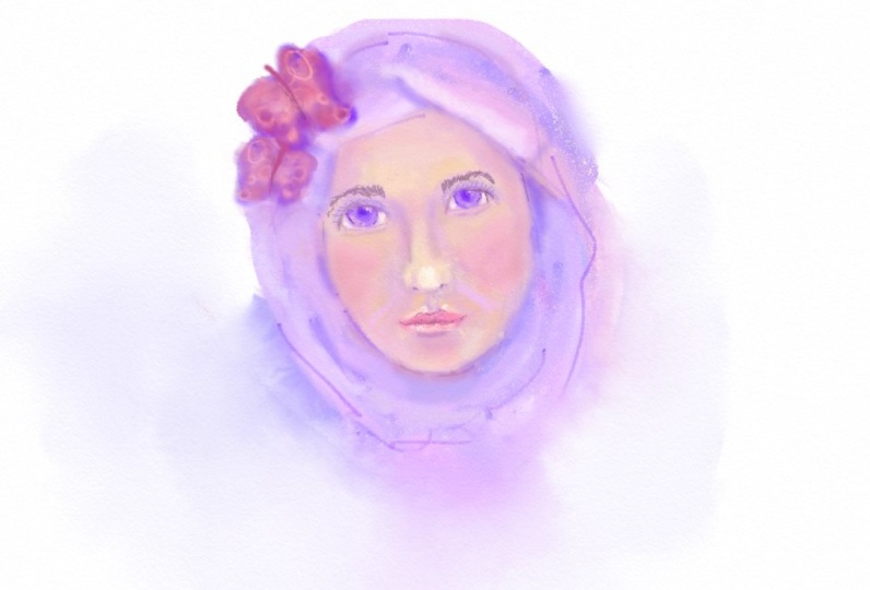 Portrait painting in Artrage Vitae
