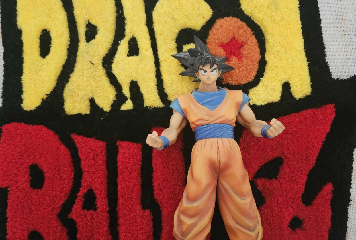 Dragon Ball Tufted Rug - student project