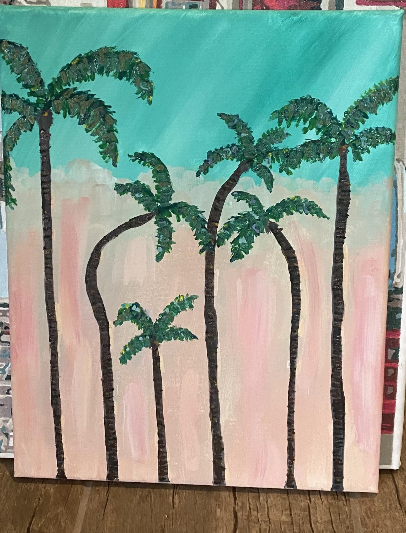 I love palm trees - student project