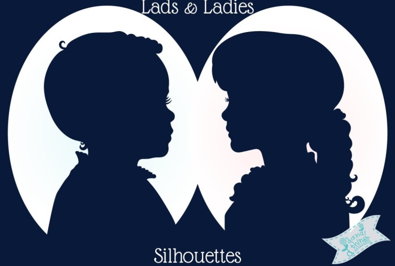 Lads and Ladies Silhouettes