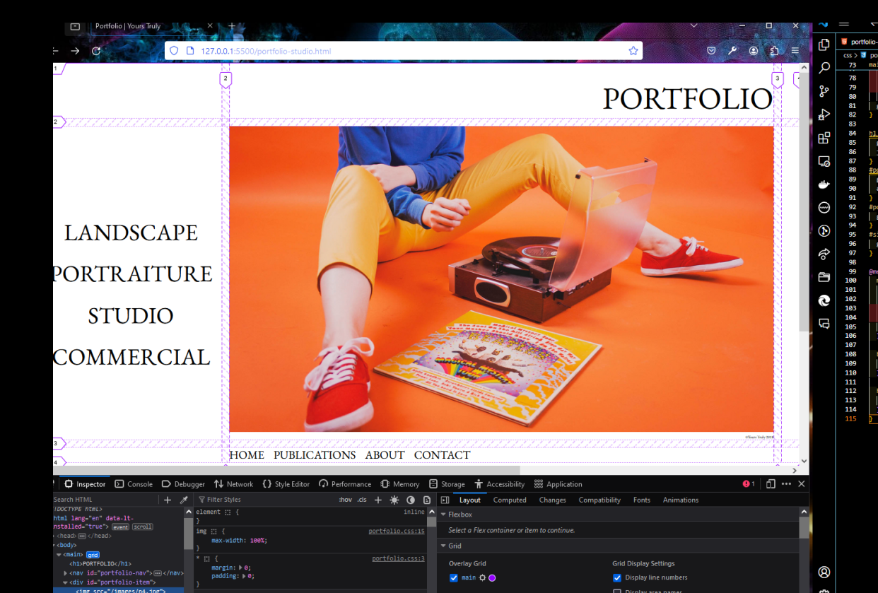 Introduction to CSS Grid - student project